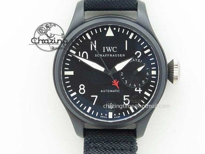 MIROTIME 0524 Big Pilot “Markus Buhler” IW5003 Turbine V6F Best Edition Silver Dial On Leather Strap A Reliable 7315